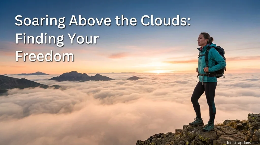 Soaring Above the Clouds: Finding Your Freedom