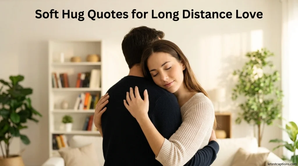 Soft Hug Quotes for Long Distance Love
