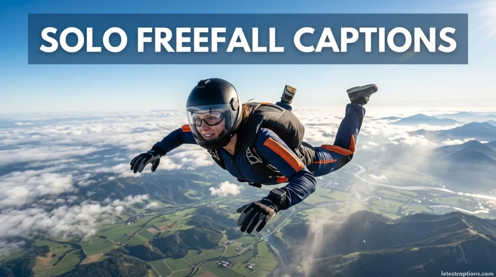 Solo Freefall Captions