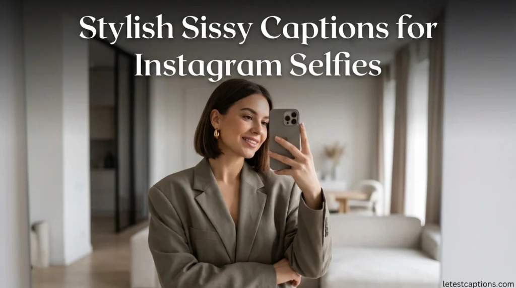 Stylish Sissy Captions for Instagram Selfies