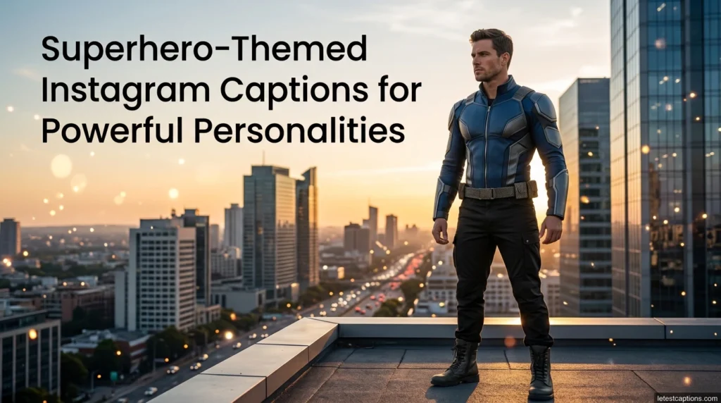Superhero-Themed Instagram Captions for Powerful Personalities