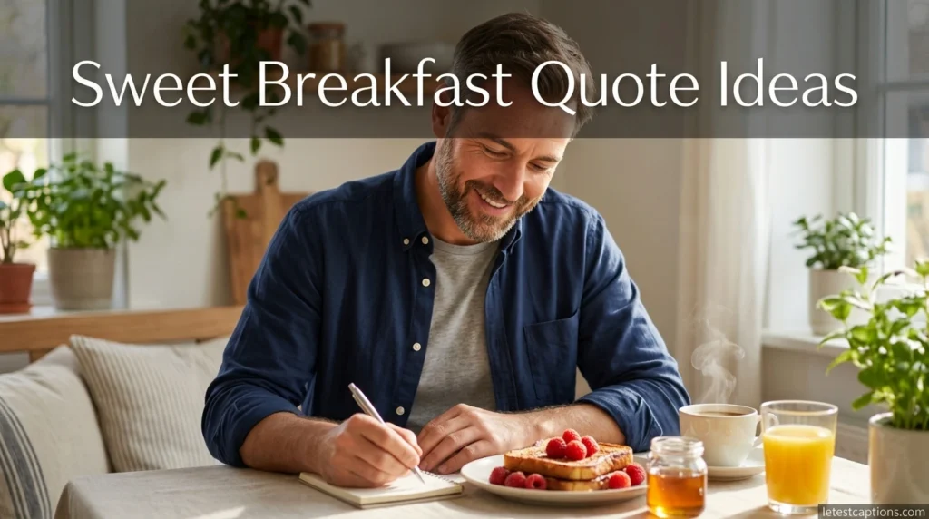 Sweet Breakfast Quote Ideas