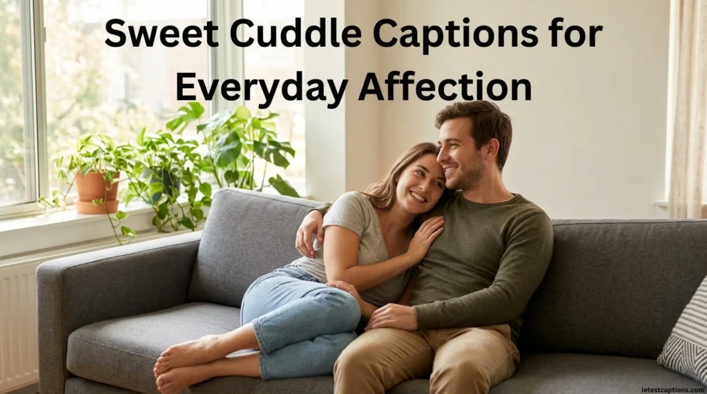 Sweet Cuddle Captions for Everyday Affection