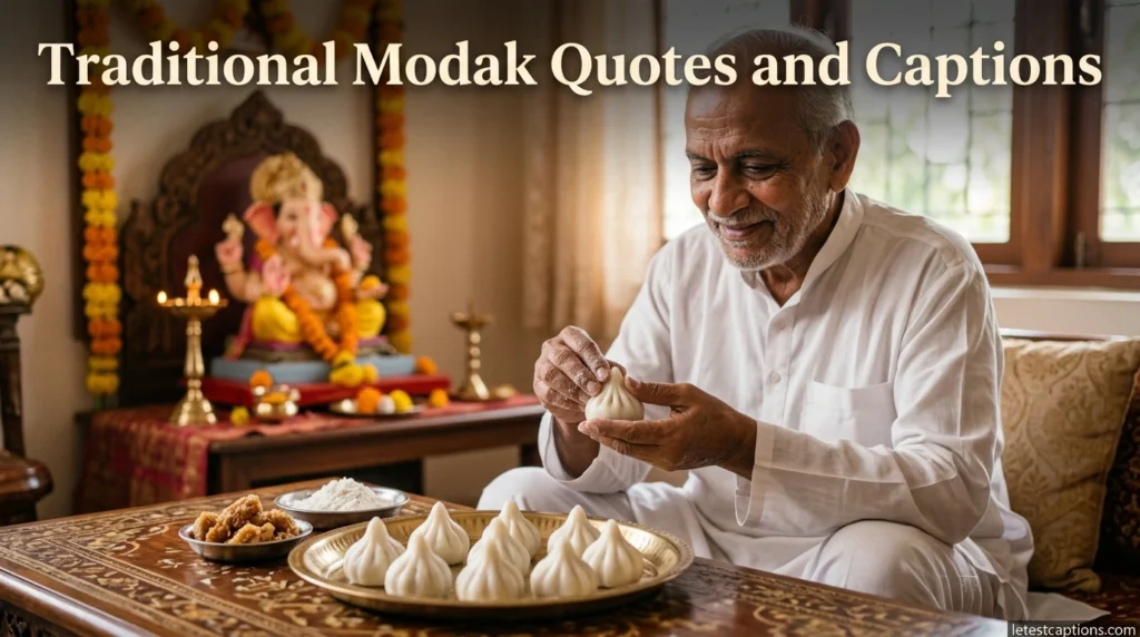 Traditional Modak Quotes and Captions