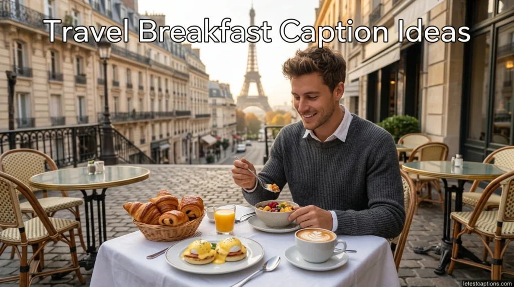 Travel Breakfast Caption Ideas