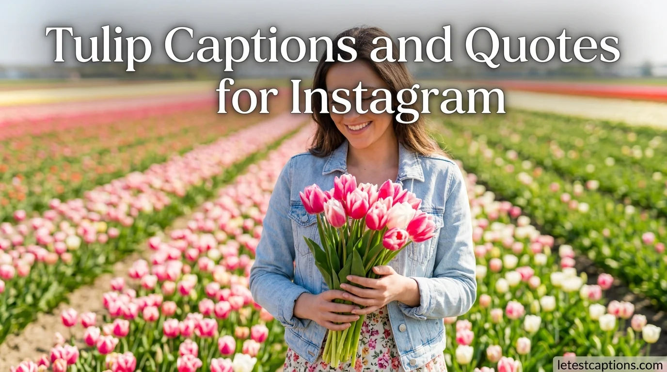 Tulip Captions and Quotes for Instagram