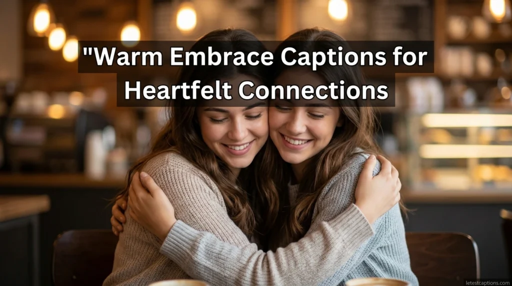 Warm Embrace Captions for Heartfelt Connections