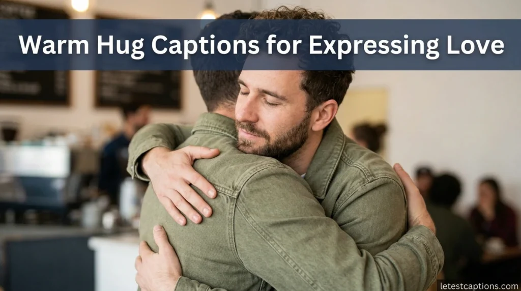 Warm Hug Captions for Expressing Love