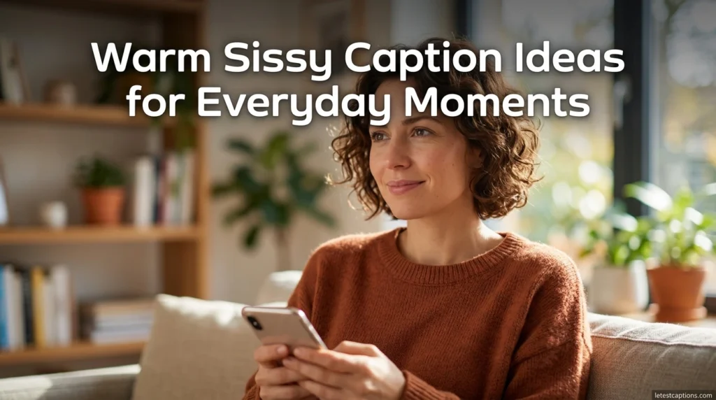 Warm Sissy Caption Ideas for Everyday Moments