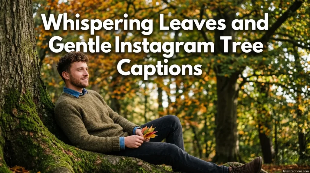 Whispering Leaves and Gentle Instagram Tree Captions