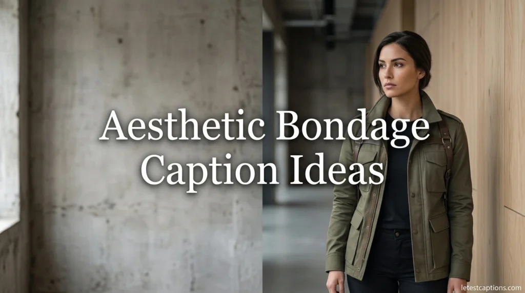Aesthetic Bondage Caption Ideas