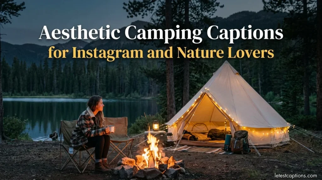 Aesthetic Camping Captions for Instagram and Nature Lovers