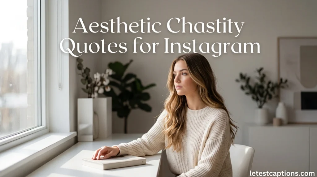 Aesthetic Chastity Quotes for Instagram