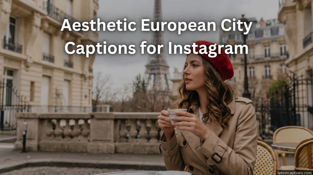 Aesthetic European City Captions for Instagram