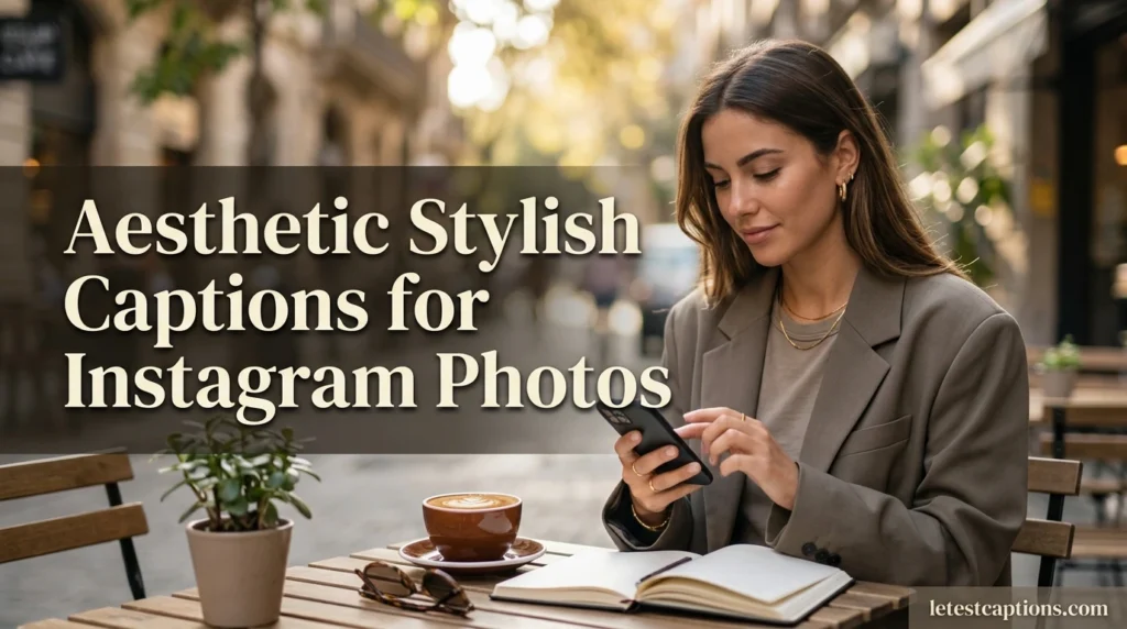 Aesthetic Stylish Captions for Instagram Photos