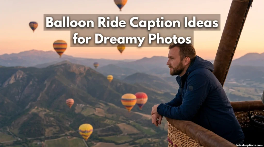 Balloon Ride Caption Ideas for Dreamy Photos