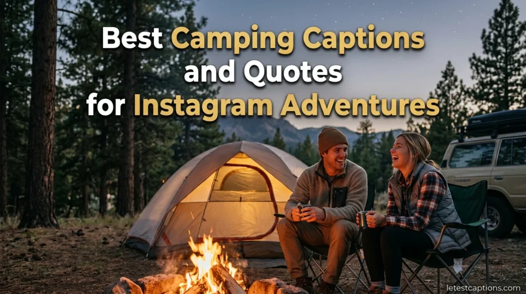 Best Camping Captions and Quotes for Instagram Adventures
