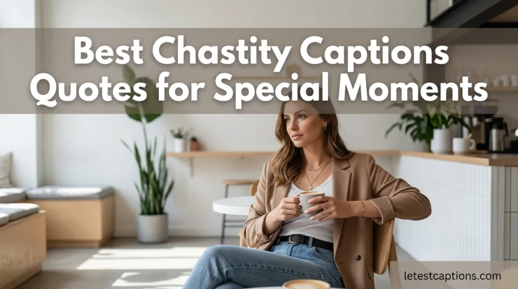 Best Chastity Captions Quotes for Special Moments