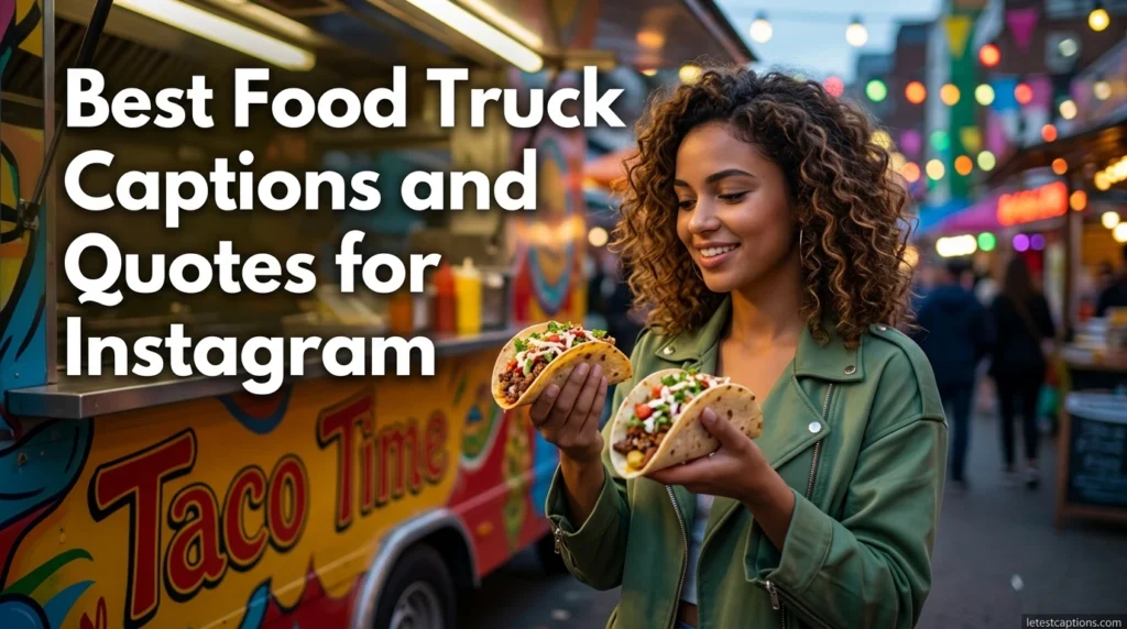 Best Food Truck Captions and Quotes for Instagram
