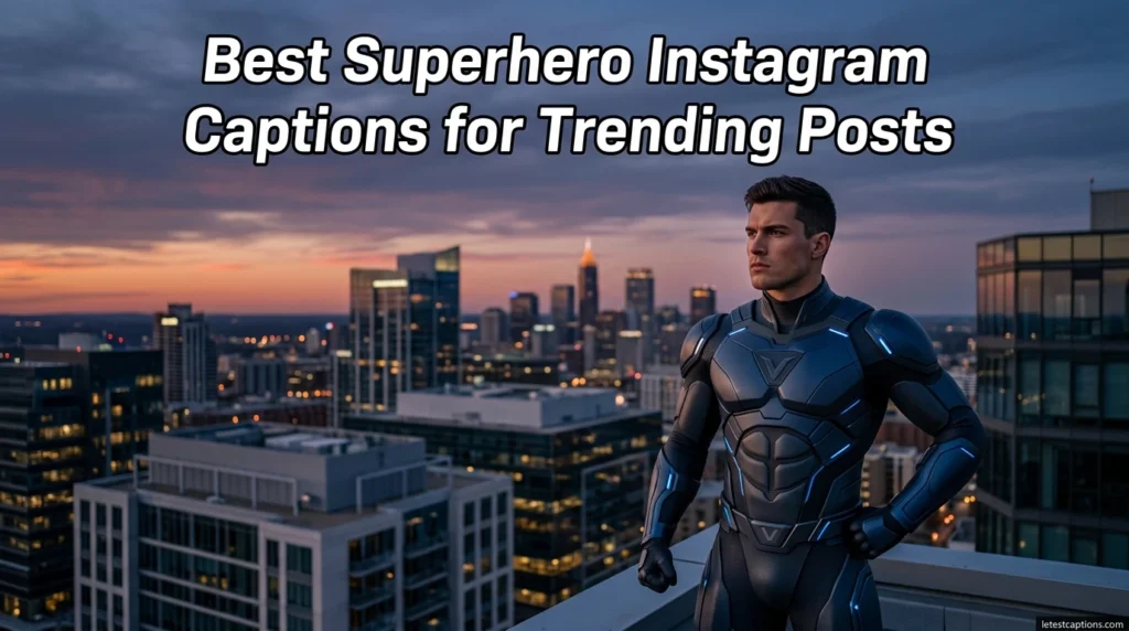 Best Superhero Instagram Captions for Trending Posts