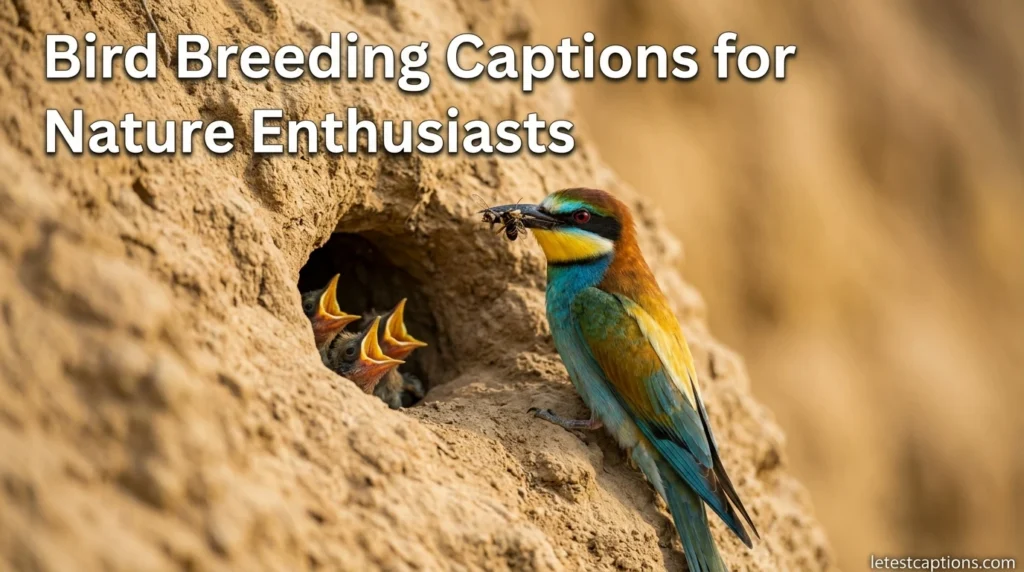 Bird Breeding Captions for Nature Enthusiasts