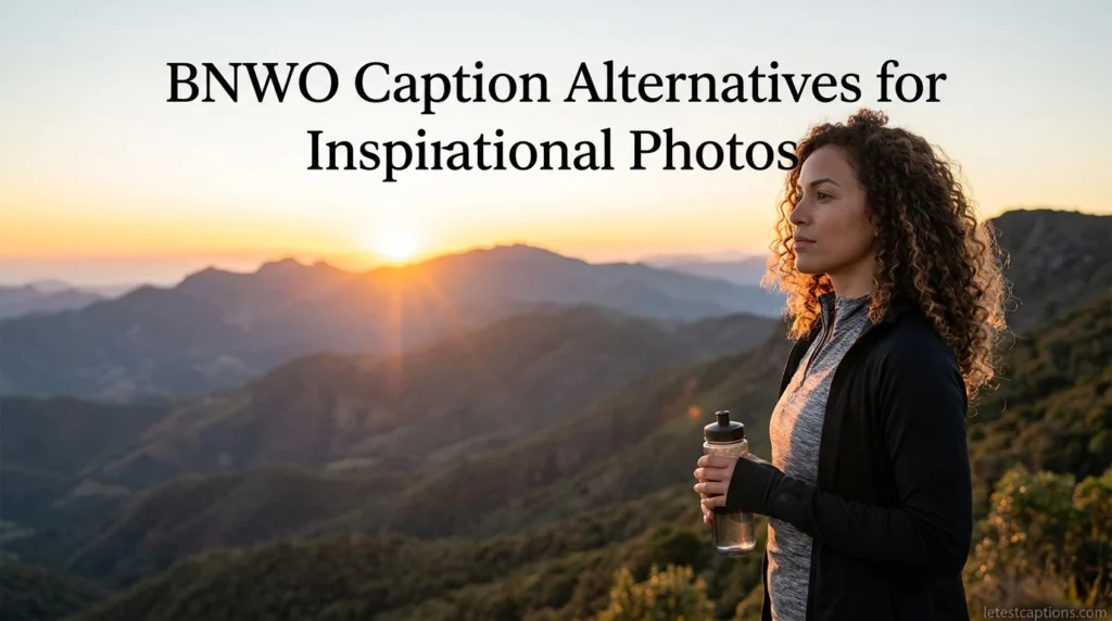 BNWO Caption Alternatives for Inspirational Photos