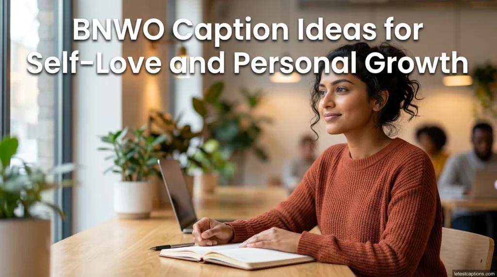 BNWO Caption Ideas for Self-Love and Personal Growth