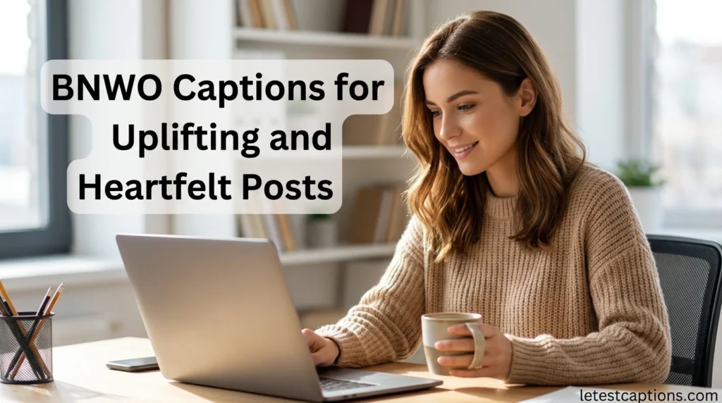 BNWO Captions for Uplifting and Heartfelt Posts
