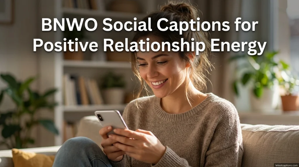 BNWO Social Captions for Positive Relationship Energy