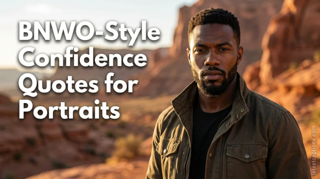 BNWO-Style Confidence Quotes for Portraits
