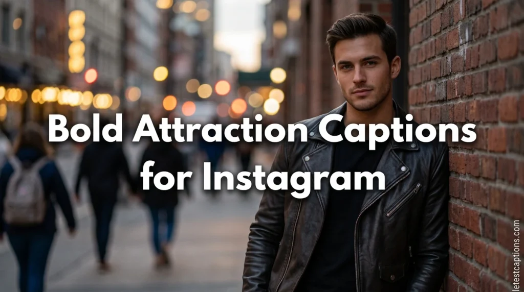Bold Attraction Captions for Instagram