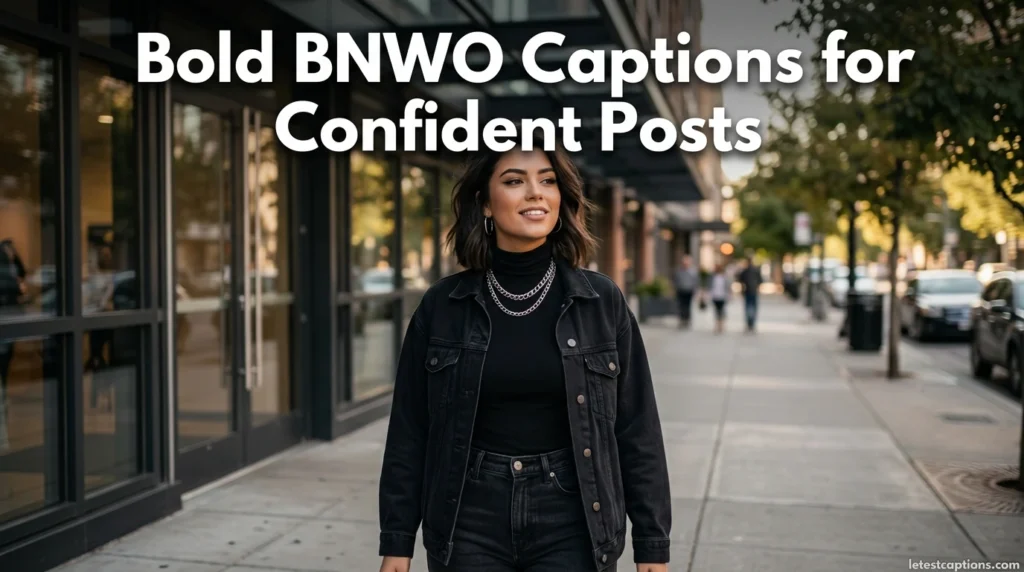 Bold BNWO Captions for Confident Posts