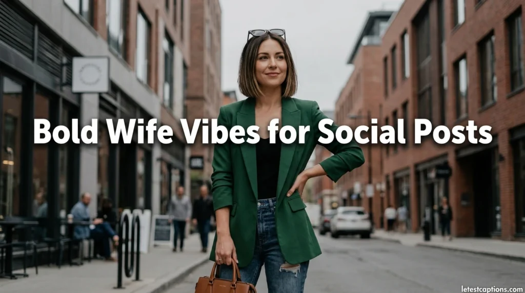 Bold Wife Vibes for Social Posts
