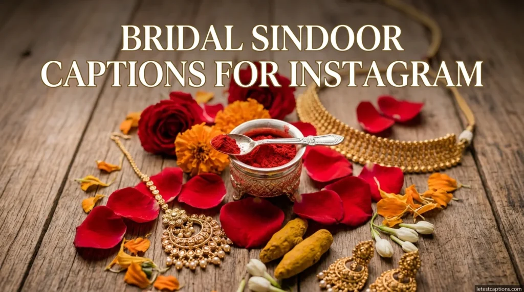 Bridal Sindoor Captions for Instagram