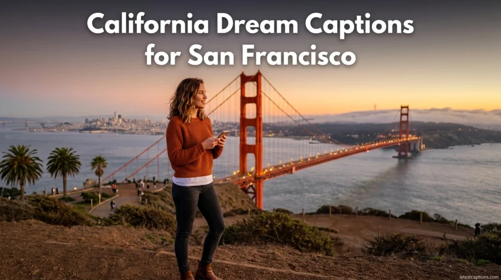 California Dream Captions for San Francisco