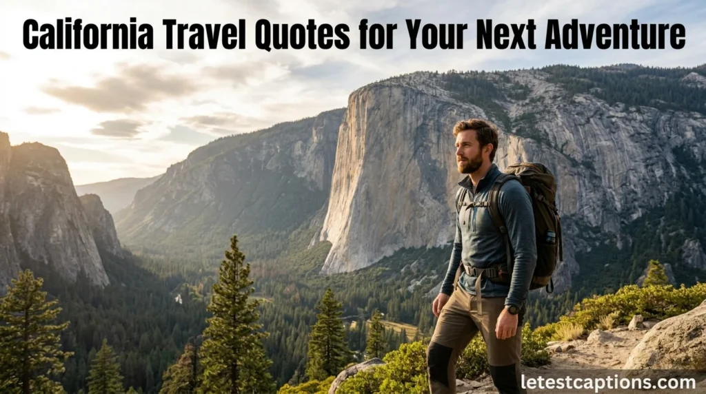 California Travel Quotes for Your Next Adventure
