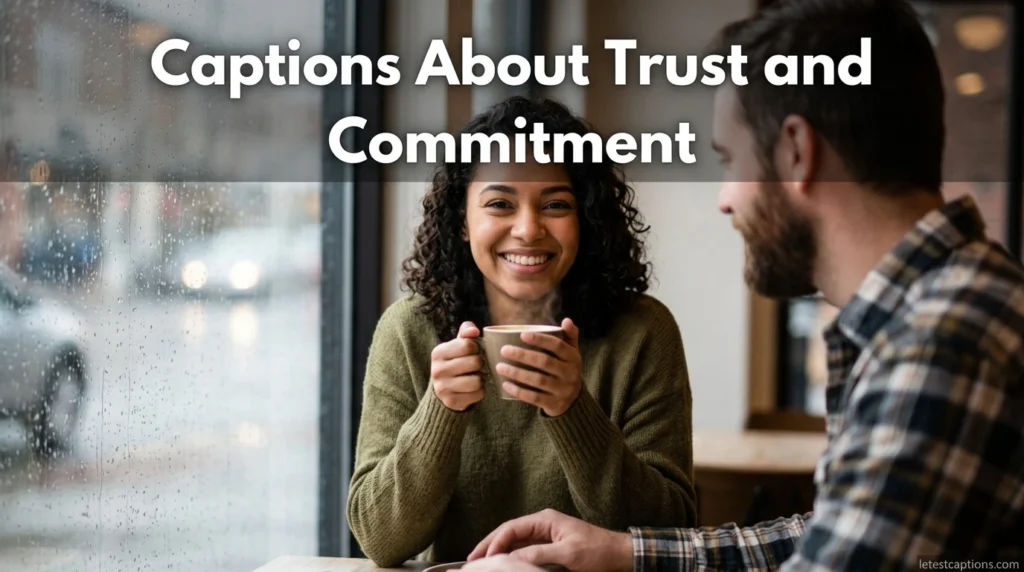 Captions About Trust and Commitment