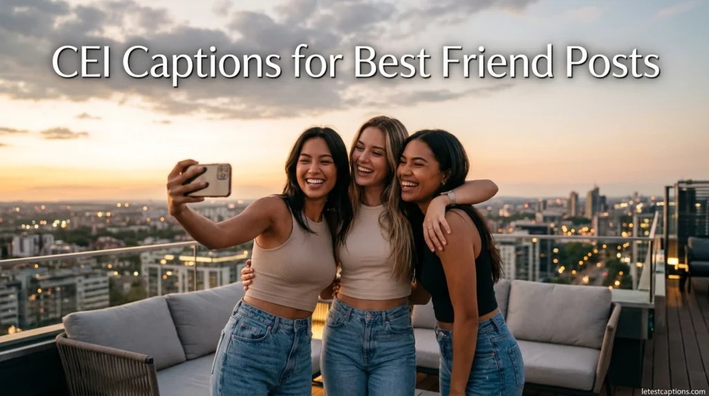CEI Captions for Best Friend Posts
