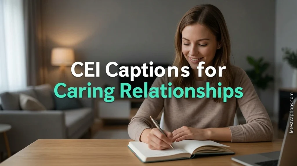 CEI Captions for Caring Relationships