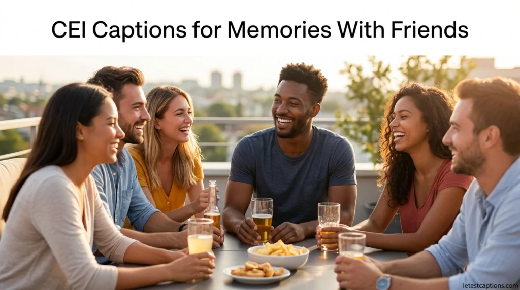 CEI Captions for Memories With Friends