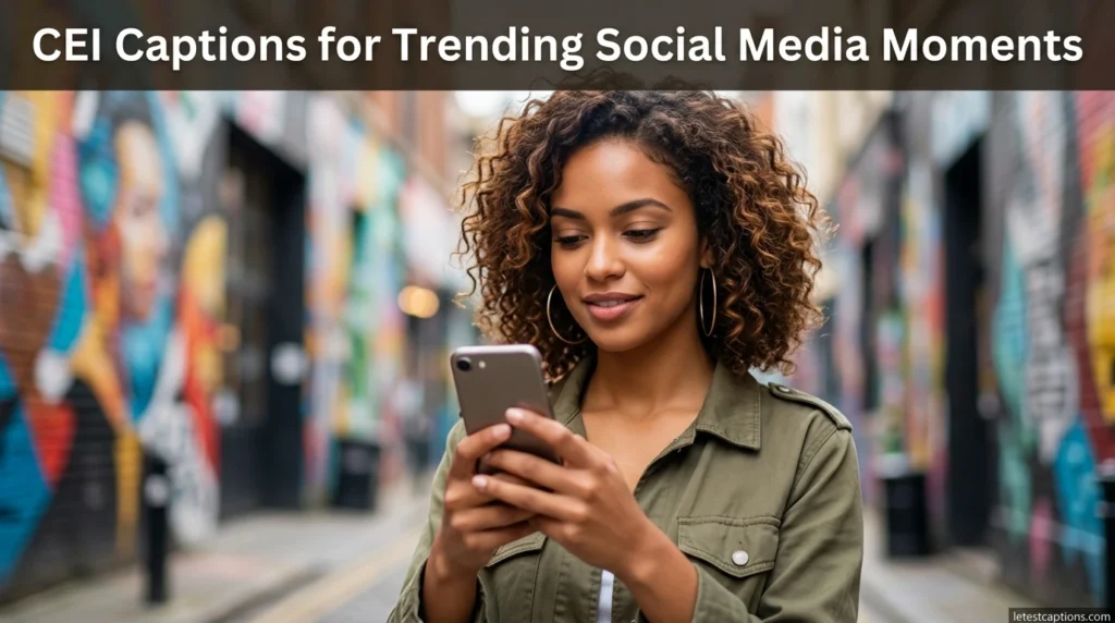 CEI Captions for Trending Social Media Moments