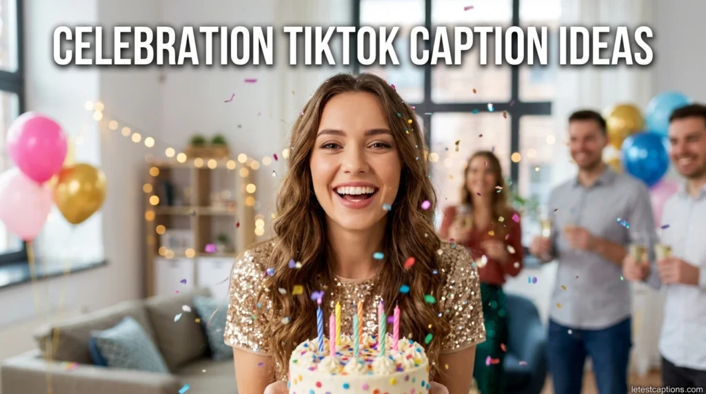 Celebration TikTok Caption Ideas