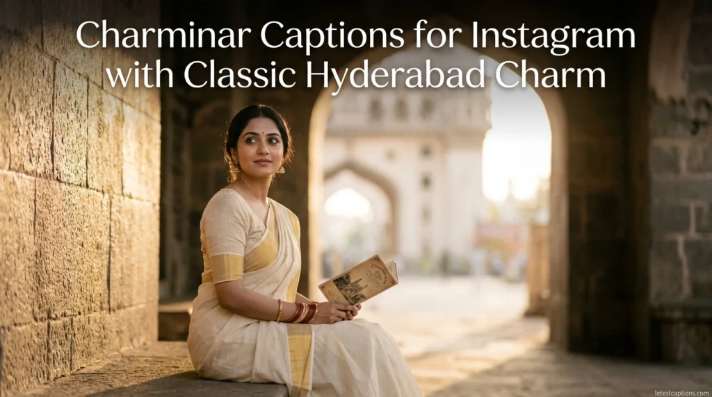 Charminar Captions for Instagram with Classic Hyderabad Charm