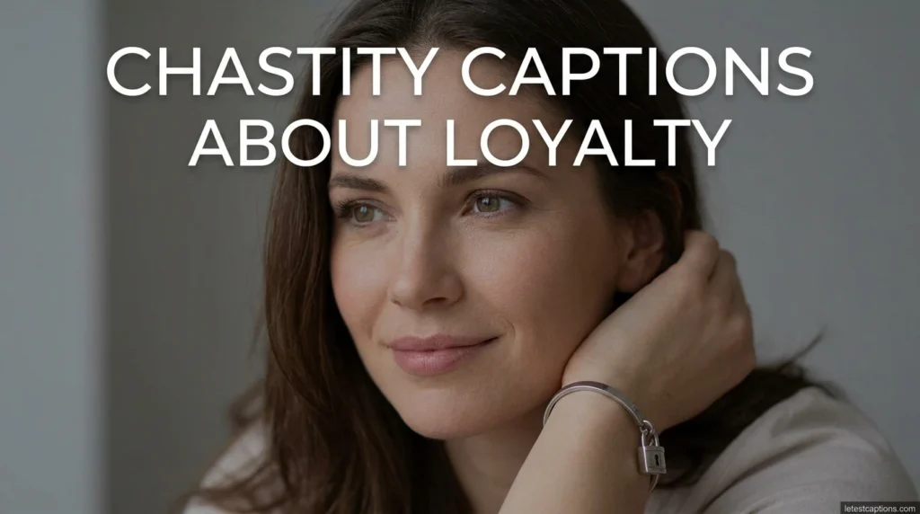 Chastity Captions About Loyalty
