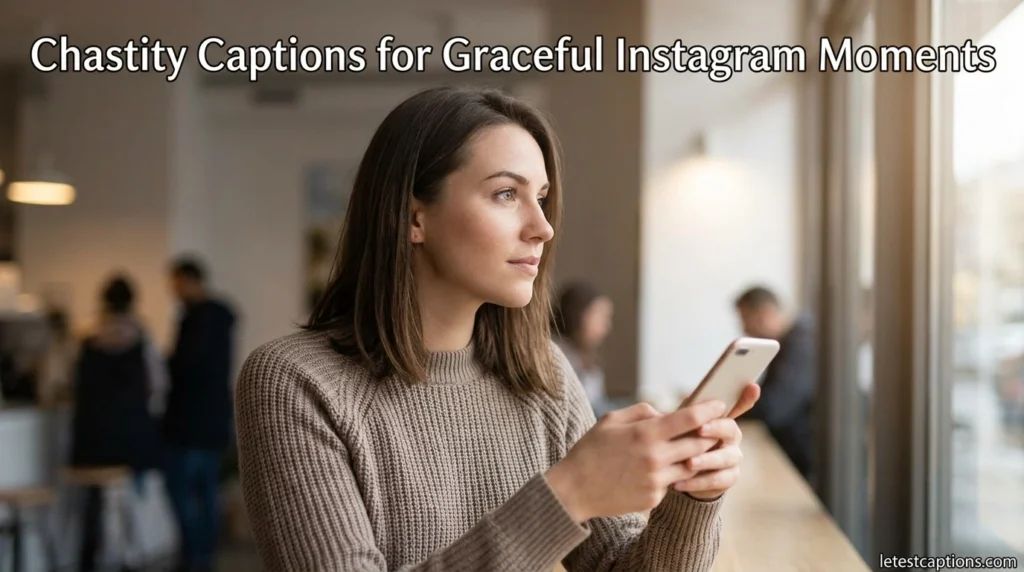Chastity Captions for Graceful Instagram Moments