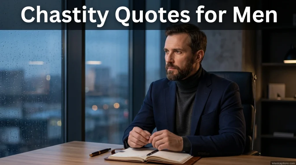 Chastity Quotes for Men