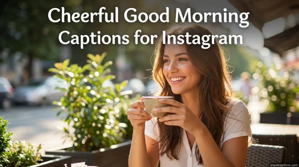 Cheerful Good Morning Captions for Instagram