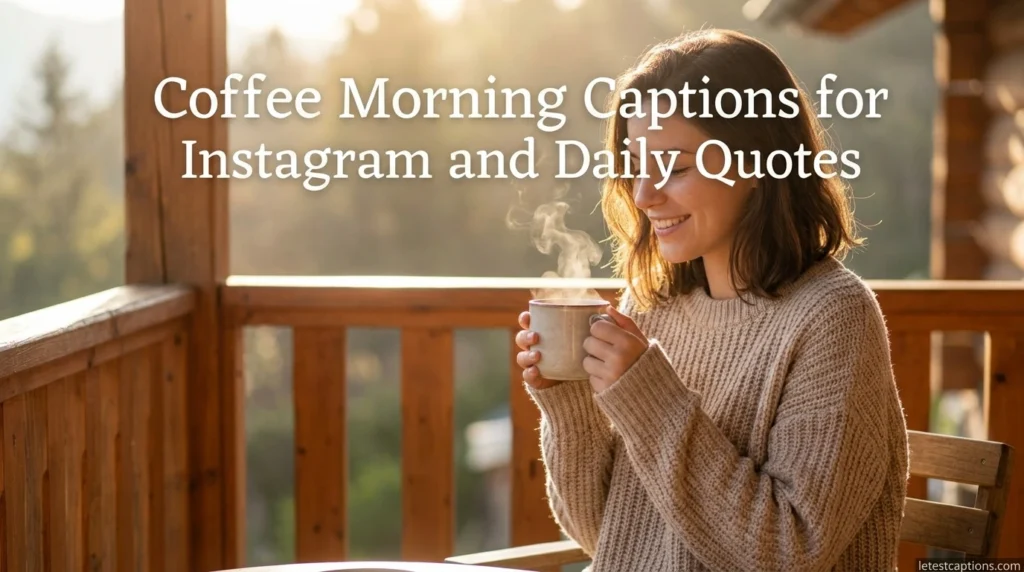 Coffee Morning Captions for Instagram and Daily Quotes