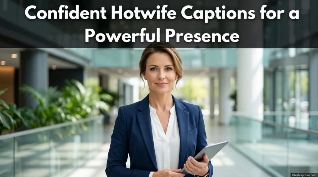 Confident Hotwife Captions for a Powerful Presence