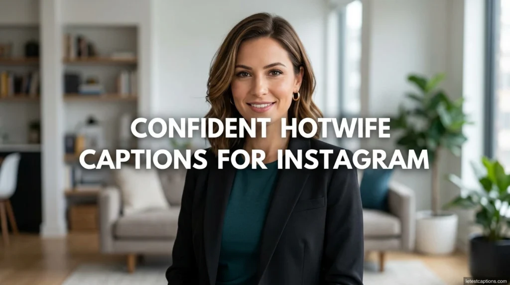 Confident Hotwife Captions for Instagram